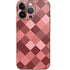 Autumn Red Geometric iPhone 14 Pro Skin